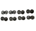 Carpe Diem Hardware All 8 Pewter Leaf Knobs Cabinets Pulls With Screws Used. Price: $17.00.
