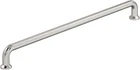 Amerock Factor 18" Center-to-center Satin Nickel Appliance Pull, BP36967G10 Open. Price: $34.99.