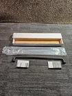 Amerock BP36967FB Factor 18 Inch 457MM Center Matte Black Appliance Pull Open. Price: $46.75.