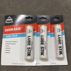 3-PACK Ags Door-ease Lube Stik 1.6 Oz. Stick Lubricant #DEK-3H New. Price: $12.95.