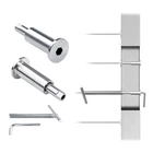 Cke 20 Pack Cable Railing Kit Hand Swage Threaded Stud Tensioner End Fitting New. Price: $166.82.