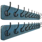 Dseap Coat Rack Wall 38-1/4 Long Patented Heavy-duty 10-DOUBLE-HOOKS Wooden New. Price: $153.20.