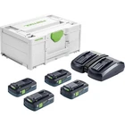 Festool 577104 Sys 18V 4X4.0/TCL 6 Duo Power Kit Nuovo. Price: $982.74.