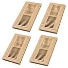 Pcs Pack Hardwood White Oak Floor Register, Flush Mount Vent, 4X12 Inch, No... Used. Price: $44.77.