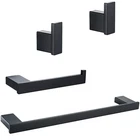 Random 4 Piece Bathroom Hardware Set Matte Black Towel Bar Include 18 Inch New. Price: $72.21.