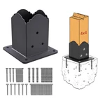 4X4 Post Base( -pack), Heavy-duty Bracket (3.6 Inch Inner Size New. Price: $102.05.