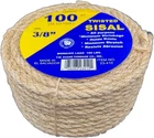 T.w. Evans Cordage Co. 23-410 3/8-INCH By 100-FEET Twisted Sisal Rope Tan New. Price: $29.95.