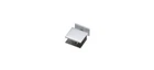 Crl FA80SC Satin Chrome Thru-glass Square Cornered Shelf Clamp New. Price: $8.55.