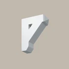 New Fypon Polyurethane Bracket BKT9X11 3 1/2 Projection White. Price: $59.99.