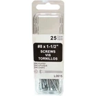 Amerimax 1.5 In. Zinc Coated Galvanized Screw (25-PACK) L0615HP New. Price: $13.86.