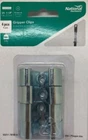 3/4"X1-1/8" Gripper Clips By National Hardware, Pack, Screw-in, 5LB Load New. Price: $7.99.
