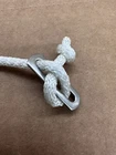 8 Stainless Steel Flat Bar Stamped Links Cable String Rope Lock Catch Hold Sail New. Price: $5.99.