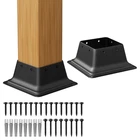Spaceeup 4X4 Post Base 2PCS Internal Size 3.6 Inch Heavy Duty Steel Deck New. Price: $34.29.