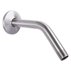 Ldr 8 Inch Shower Arm And Flange, Stainless Steel Construction, Head Extension New. Price: $16.89.
