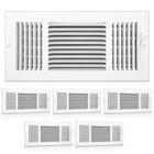 6 Pcs White Interior Size 14 X Inch Air Ceiling Vent Covers 3 Way Sidewall ... New. Price: $104.62.