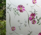 Vsudo 2 Rolls 17.7" By 78.7" Window Film For Privacy, Purple Chrysanthemum Pa... New. Price: $26.37.