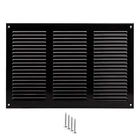 Turvent 10X6 Cover Duct Opening - Black Hvac Return Air Grille For Wall New. Price: $34.23.