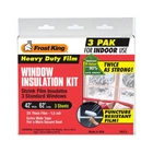 Thermwell V83-3 Pack Film Window Insulation Kit 42 X 62 In. New. Price: $14.75.