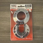 Knape & Vogt CD-0010-CH Closet Pro Hd Heavy Duty Chrome Pole Socket New. Price: $13.99.