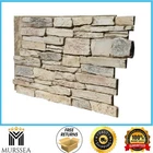 48" X 24.25" Polyurethane Ledge Stone Siding Panel Interlocking Frosted Blush New. Price: $101.99.