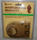 New Belwith 1125 Interlocking Deadbolt Keyed Both Sides Pin Cylinder. Price: $22.99.