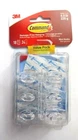 Command Mini Clear Hooks With White Strips Value Pack #17006CLR-18ES New. Price: $10.99.