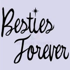 Besties Forever Friends Decal Wall Sticker Home New. Price: $32.95.
