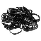 Patikil Silicone Rubber Bands Cable Ties 50PCS Non-slip Flat 2.2", Black New. Price: $17.13.