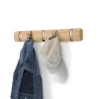Umbra Flip 5-HOOK Wall Mounted Floating Coat Rack Modern,sleek,space-saving New. Price: $49.58.
