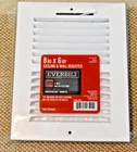 Everbilt 8 In. X 6 Ceiling And Wall Register Way Air Deflector White 012 New. Price: $15.50.
