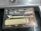 Nos Tell DC100084 Automatic Residential Door Closer Ivory R/l Swing Adjustable New. Price: $25.89.