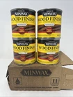 (box Of 4) Minwax 2250 1/2PT Red Mahogany Semi-transparent Stain New. Price: $28.00.
