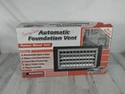 Witten 306MBR Brown Automatic Crawl Space Foundation Vent New. Price: $16.95.