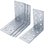 4 Pcs 6" X 3-1/8" Galvanized Bracket, Heavy Duty Angle Corner ... New. Price: $37.79.