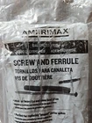 Amerimax 7" Gutter Screws And Ferrules Pack Of 10 With Bit. Price: $29.00.