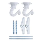Uxcell Ceiling Hooks With Hardware Zinc Alloy White 29X38MM, New. Price: $14.76.