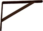 300MM 12-IN. Black Heavy-duty L-bracket 208 Blk New. Price: $22.97.