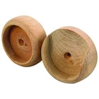 Prime-line 6794 Closet Pole Socket, Wood, Unfinished New. Price: $12.78.