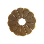 Tiazza 10PCS Brass Backplate Washers Classical Furniture Decoration Gasket New. Price: $11.95.