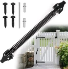 14 Self Closing Gate Spring Adjustable Heavy Duty Black Metal Fence Door Closer New. Price: $18.99.