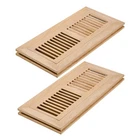 Razo Pcs Pack White Oak Wood Floor Register Flush Mount Vent Damper 4X12 Inch New. Price: $89.43.