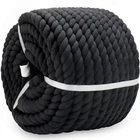 Natural Black Rope Inch X 100 Feet - Strong Thick Cotton For Swing Han... New. Price: $85.63.