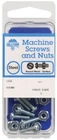 Hillman 7728 Machine Screw Combination With Nut X 1-1/4 In. (pack Of 10) New. Price: $19.09.