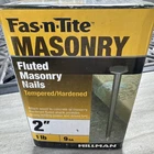 Hillman Steel Fluted Masonry Nails 9 Gauge 2" Lb 461402 New. Price: $7.00.