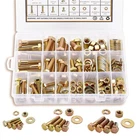 Ztf Sae Grade And Nuts Assortment Kit, 188PCS Hex Bolts, Yellow New. Price: $35.07.