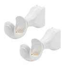 Kumgrot 2 Pack Wooden Curtain Rod Brackets 35MM/1.37IN Diameter 3.5 Cm, White New. Price: $17.89.
