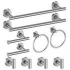 Bathroom Hardware Set 10 Pieces, Stainless Steel Towel Bar Includes 16 In... New. Price: $69.58.