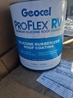 Geocel KSRV44300-16 Pro Flex Silicone Roof Coating White- Gallon New. Price: $109.99.