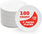 Hygloss Paper Plates Uncoated White Use For 9-INCH, Multicolor New. Price: $21.58.