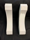 2 Fypon Ltd. BKT14X14-SA, Angle Brackets, 3 5/8"X 14"X14", Polyurethane, New Open. Price: $59.49.
